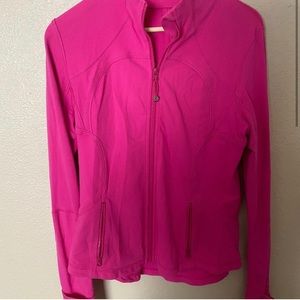 Rare! Sonic Pink Lululemon define jacket. Never worn!